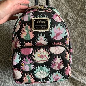 Disney Villains AOP Mini Loungefly Backpack